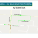 Rutas alternas por restricción de giros en Av. Lope de Vega